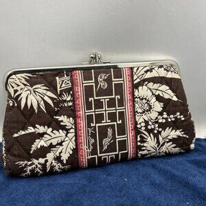 Vera Bradley Organizer Wallet Imperial Toile Microfiber